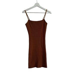 Women's Bodycon ribbed mini dress Size Small